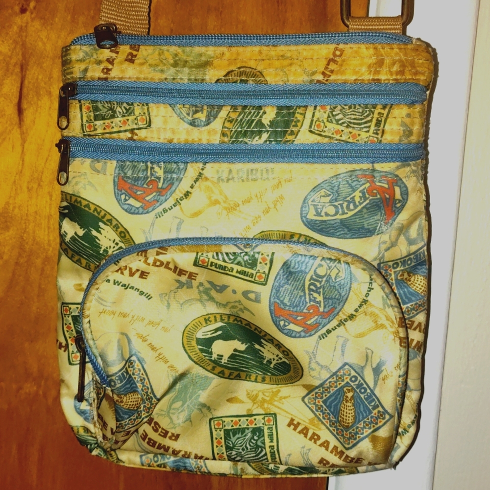 Disney Animal Kingdom Print Crossbody Bag